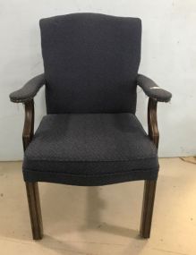 Chinese Chippendale Office Arm Chair