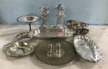 Group of Silver Plate Serving Pieces