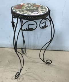 Small Iron Plant Stand