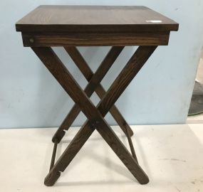 Vintage Oak Bedside Table