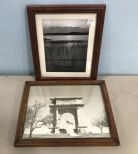 Two Framed Photographs