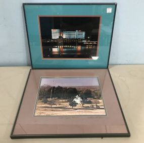Two Photographs Signed
