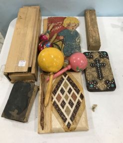 Collectibles of Vintage Games, Book, and Souvenirs