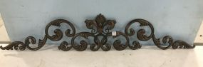 Bronzed Tone Metal Wall Decor Plaque