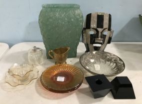 Assorted Collection of Vintage and Modern Glass