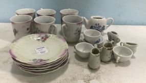 Mini Tea Set, Cups and Saucers