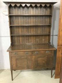 Antique Oak Welsh Cabinet
