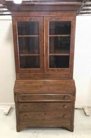 Antique Victorian Secretary Bookcase