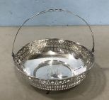 Sterling Ornate Handled Basket