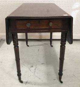 Antique Pembroke Style Butler Table