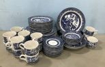 Churchill Blue Willow Dinner Ware