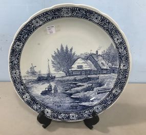 Delft's Hand Painted Charger