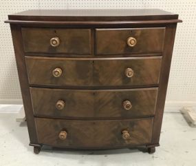 Antique Empire Style Chest of Drawers