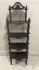 Wall Etagere Spool Display Stand