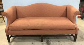 Hickory Chair Chippendale Camel Back Sofa