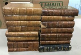 Group of Leather Bound Books