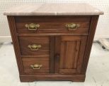 Antique Marble Top Washstand