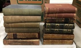 Group of Leather Bound Books