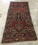 Antique Persian Hand Knotted Runner