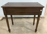 Modern Mahogany Writing Secretary Desk