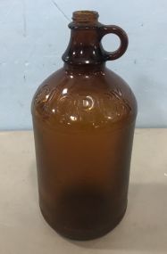 Vintage Amber Clorox Bottle