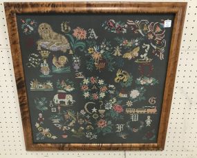 Vintage Needle Point Sampler