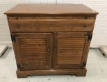 Ethan Allen Two Door Server