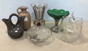 Sterling, Pottery, and Collectible Glass