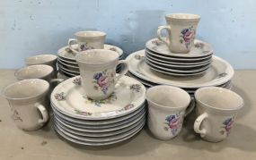 Tabletops Unlimited Stoneware Partial China Set