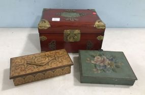 Three Decorative Boxes