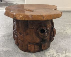 Unique Hand Made Tree Trunk Occasional/Coffee Table