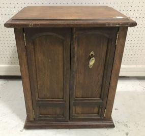 Vintage Small Double Door Commode