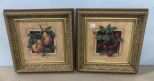 Modern Gold Gilt Framed Barbara Mock Prints