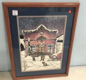 Wooden Nickel Signed Print