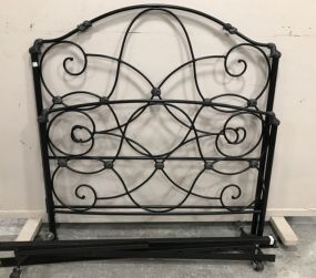 Modern Iron Full Size Bed