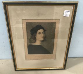 Portrait of Raphael Print