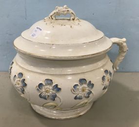 Hand Painted Chamber Pot