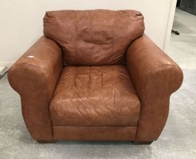 Sealy Furniture Faux Leather Arm Chair