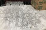 Pressed Glass Goblets