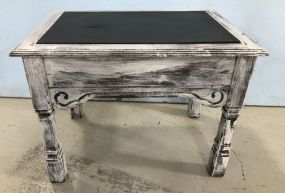 Painted White Lamp Table