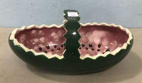 McNees Watermelon Pottery Basket