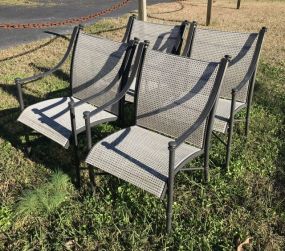 Modern Nylon Outdoor Arm Chairs
