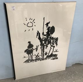 Spanish Don Quixote Pablo Picasso Poster