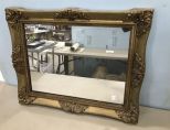 Gold Gilt Plastic Wall Mirror