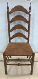 Vintage High Back Side Chair