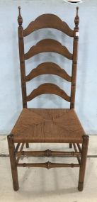 Vintage High Back Side Chair