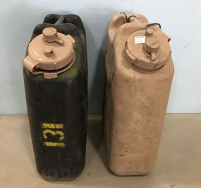 Two Military Water Jugs