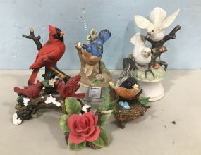 Ceramic Bird Figurines