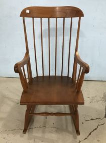 Reproduction Colonial Style Arm Rocking Chair