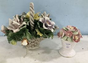 Capodimonte Style Bouquet of Flowers
